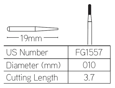 Nifty Medidenta - DynaCut Friction Grip Operative Carbide Bur 1557