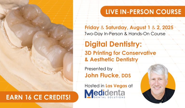 DIG Medidenta - Education - Digital Dentistry: 3D Printing for Conservative and Aesthetic Dentistry
