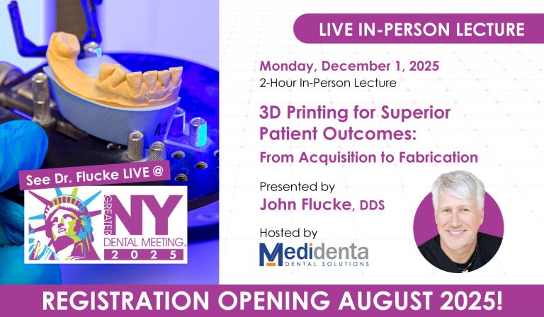 DIG Medidenta - Education - 3D Printing for Superior Patient Outcomes: From Acquisition to Fabrication