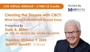 DIG Medidenta - Education - Clearing the Sinuses with CBCT: What Dental Professionals Should Know