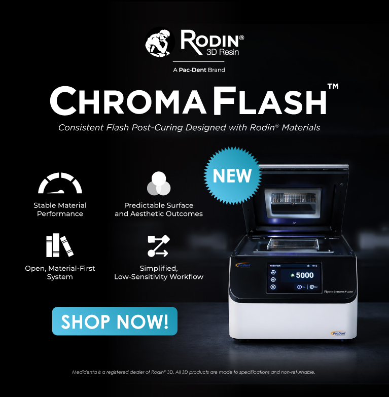 Medidenta - 3D Printing - Curing - Rodin Chroma Flash - Mobile Banner - 01
